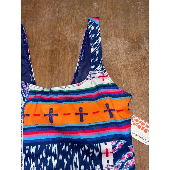 Free People Women's Sports Bra Top Size Small Training Gym NWT Blue - Picture 2 of 8